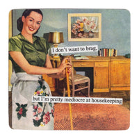 Fridge Magnet 3 3/8" Brag Anne Taintor
