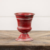 ANTIQUE RED URN