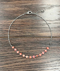 737342, 15-inch Hexa Gemstone Necklace