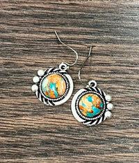 724537, 12mm Gemstone Earrings