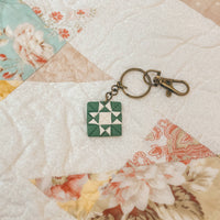 Quilted Style Keychains