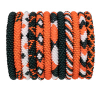 Game Day Roll-On® Bracelet Orange and Green