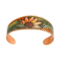 BA 45 Native Sunflowers Cuff Bracelet