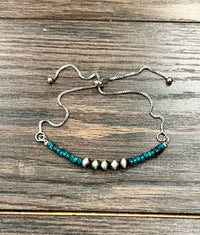711543, 4mm Rondelle Gemstone, Brass Adjustable Bracelet