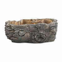 Cement Log Planter