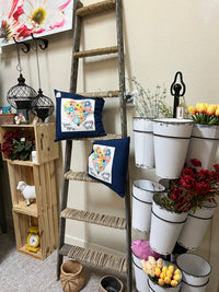 Rope Wrapped Ladder