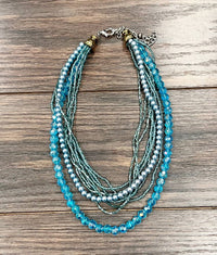 739414, Handmade Bead Necklace