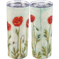 Poppies Coffee Tumbler