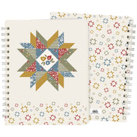 Star Quilt Spiral Notebook