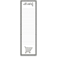 All Out Of List Pad