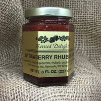 BERRIED DELIGHTS: Strawberry Rhubarb Jam