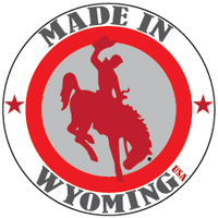 MADE IN WYOMING stickers