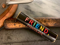 Chocolate Bar “Friends” Milk W/ Gold Foil Wrapper ☀️