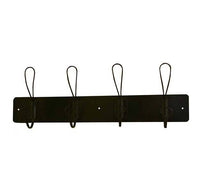 WALL COAT HOOK HOLDER 4 HOOKS