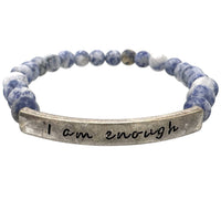 I am enough Stone Bracelet