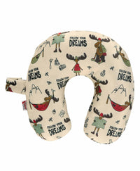 Follow Your Dreams Travel Pillow