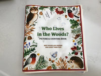 Who lives in the woods?  Storybook