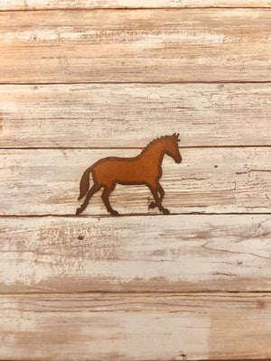 Trotting Horse Western Magnet