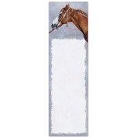 Haltered Horse List Pad