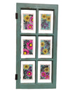 Susan Love Original Artwork in Cupboard Door Frame