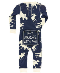 Classic Moose Navy Infant Flapjack