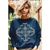 AZTEC PUFF MINERAL GRAPHIC SWEATWHIRTS