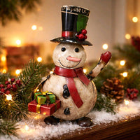 Shiver Snowman 7.75 x 6 x 11.5 in