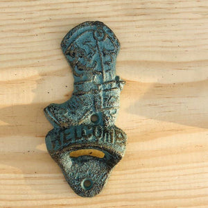 CAST IRON COWBOY BOOT BOTTLE OPENER