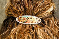 HVG 01 Van Gogh sunflower collection hair clip