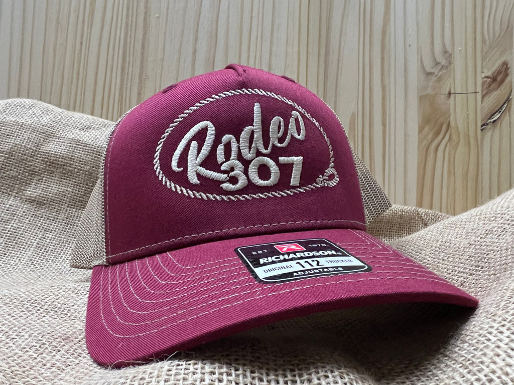 Rodeo 307: Burgundy Richardson Cap