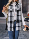 Plaid Sleeveless Vest