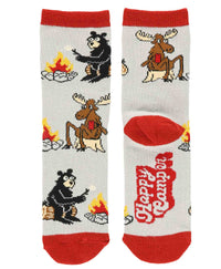 Happy Camper (New) Kid Sock