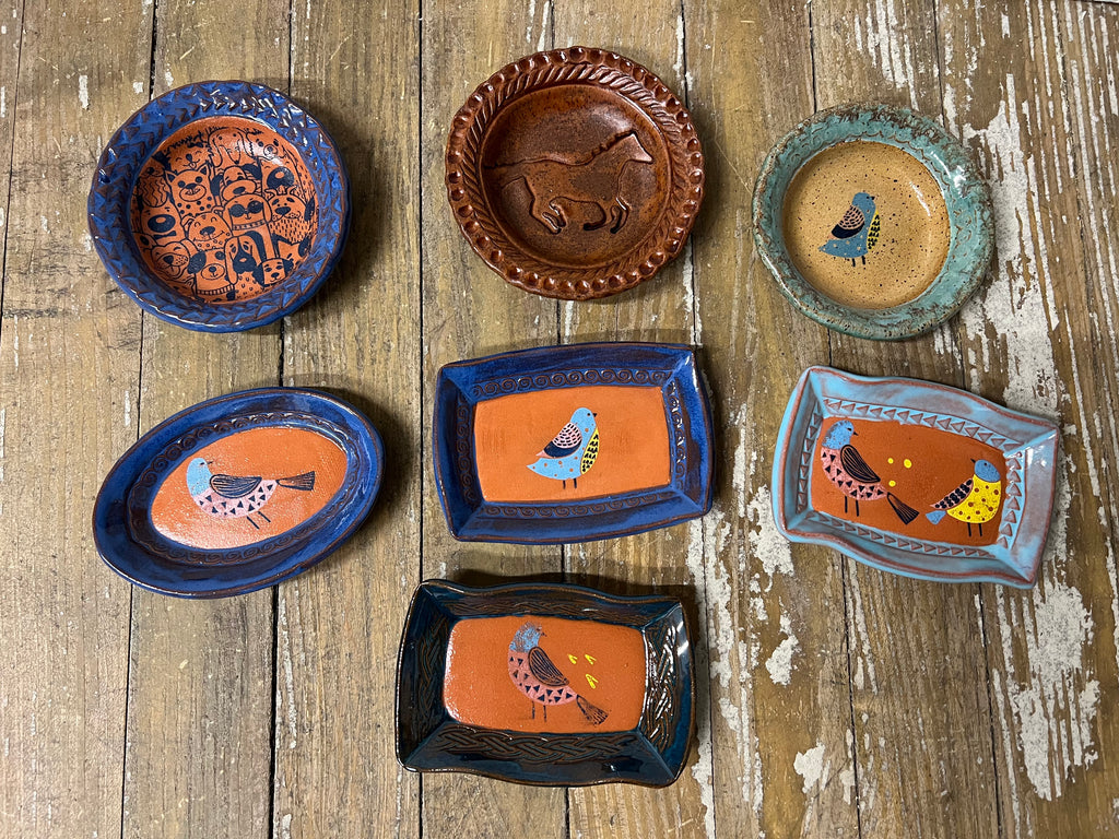 Wyoming Pottery Critter Bitty Dishes