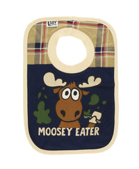 Moosey Eater Boy Infant Bib
