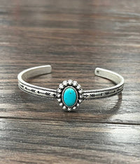 711350, Turquoise Cuff Bracelet