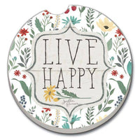 Blooming Thoughts Bulk Stone Car Coaster