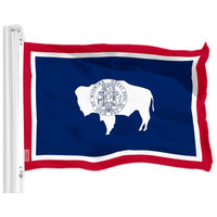 Wyoming Flag 3x5 FT Printed WY State Flag Polyester Outdoor