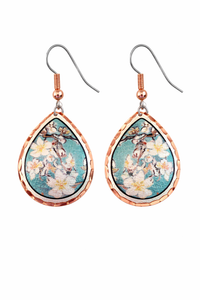 CA VG 03 Van Gogh Almond Blossom earrings