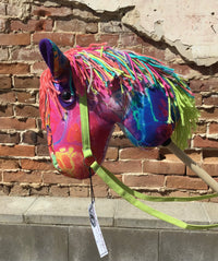 "Flash" stick horse