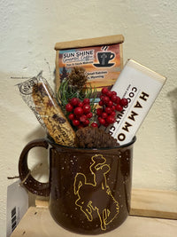 Wyoming camp gift mug