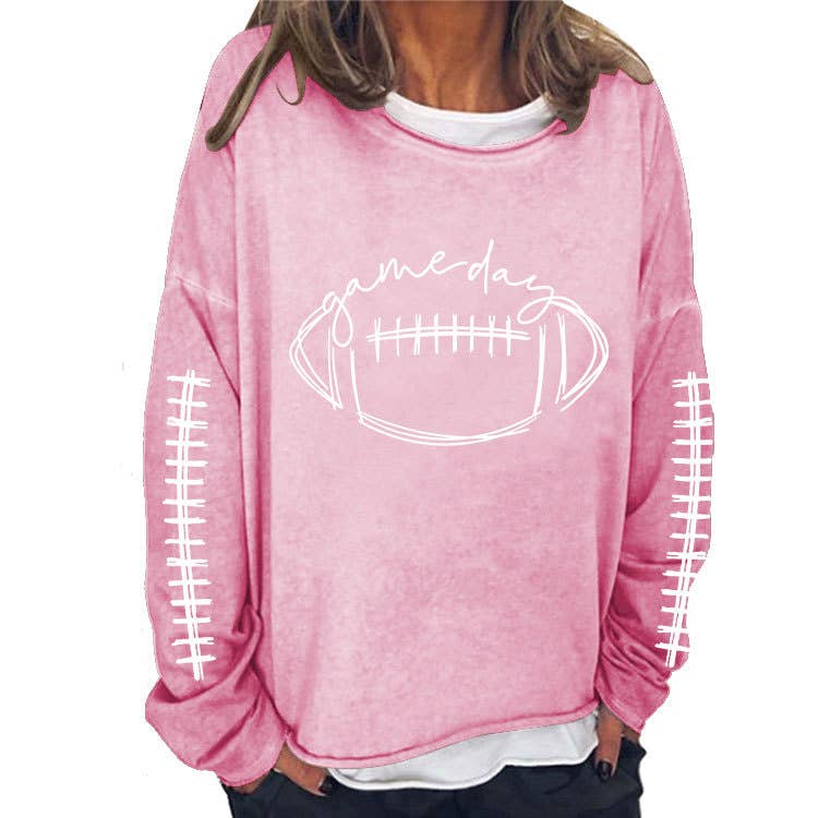 WOMEN FOOTBALL GAMEDAY LOOSE FIT PULLOVER