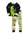 DinoSnore Black Kid's Long Sleeve Pajama Set