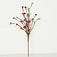 ISB79015- 16IN RED/WHITE PIPS AND BELLS PICK