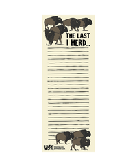 Last I Herd Notepad