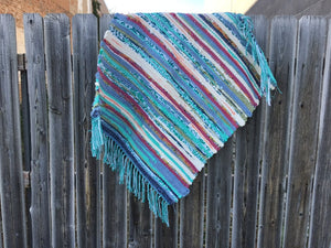 RAG RUG! Tickled Teal