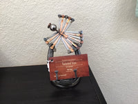 TWISTED IRON: Angel business card holder