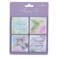 Magnet Set Strength & Dignity Hummingbird Prov. 31:25