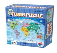 Map of the World 48pc floor puzzle
