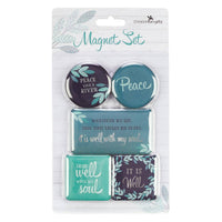 Magnet Set It is Well/Peace