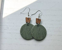 Polymer Clay Earrings - Everyday - Boho